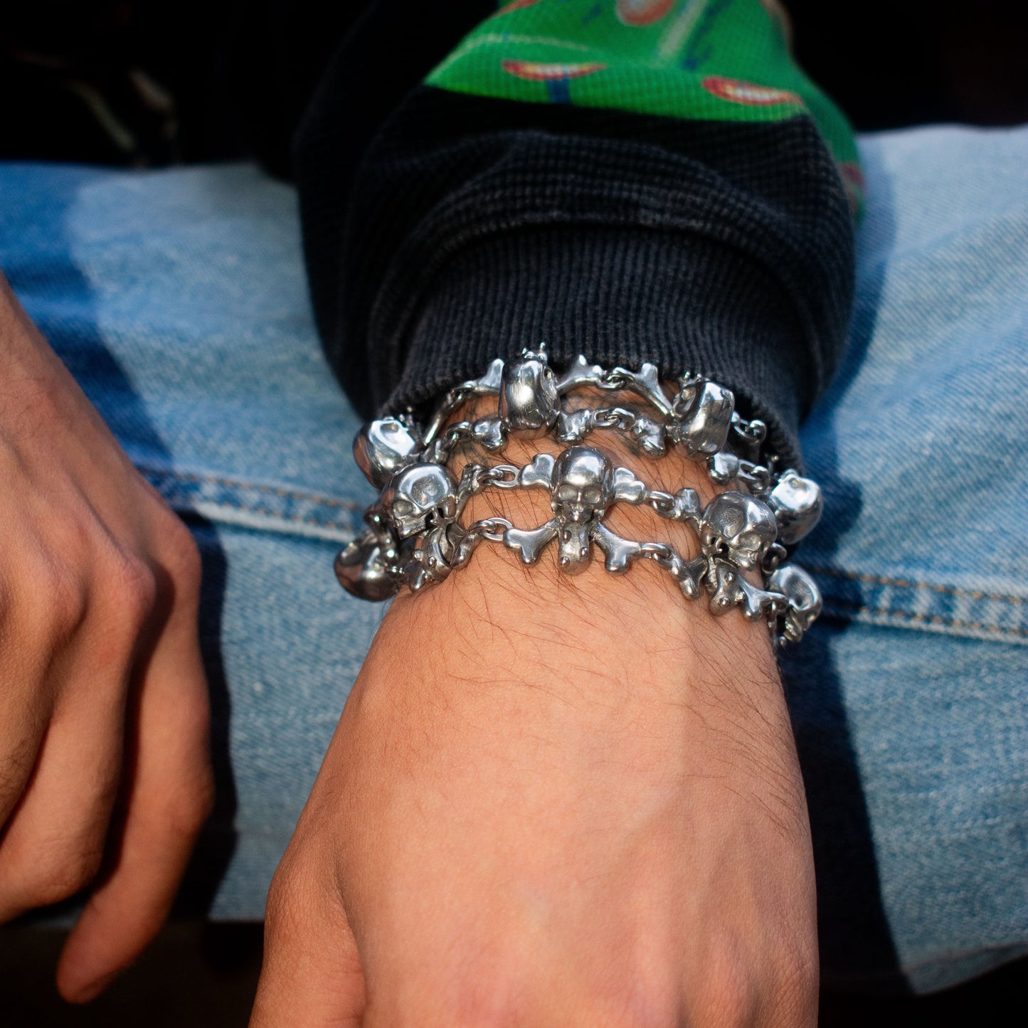 Endless Skull Bracelet