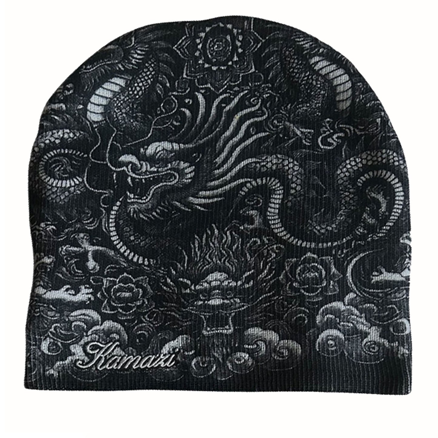 Onyx Satin Beanie