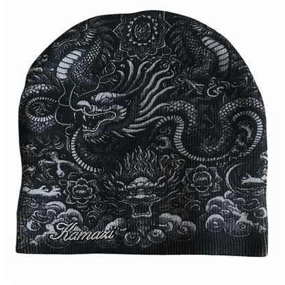 Onyx Satin Beanie