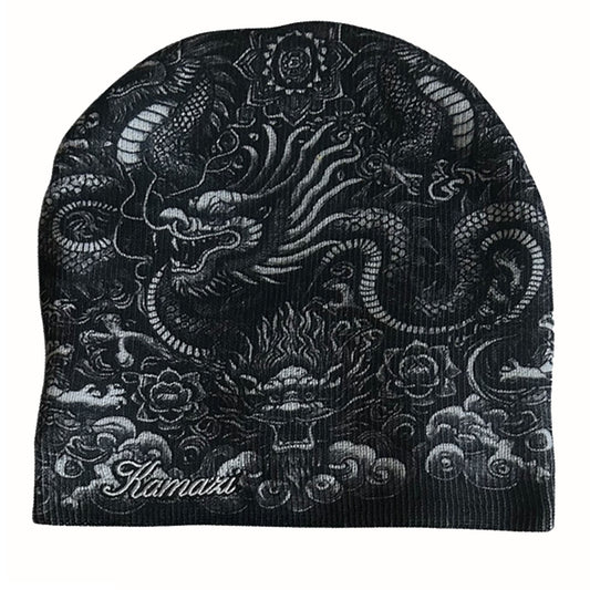 Onyx Satin Beanie